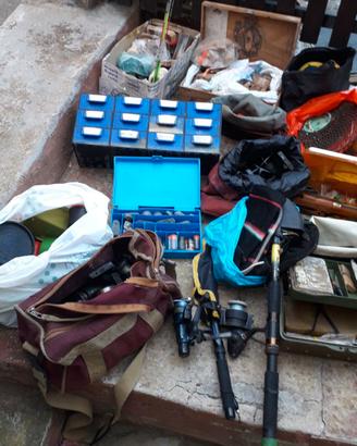 Attrezzatura completa da pesca