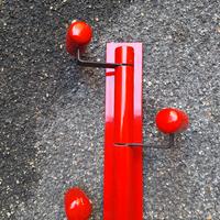 Appendiabiti Space Age rosso