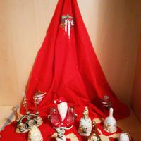 Set Natalizio - Ceramica E Uncinetto