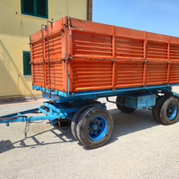 Rimorchio agricolo viberti 80 ql ribaltabile