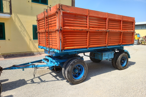 Rimorchio agricolo viberti 80 ql ribaltabile