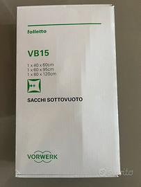 Sacchetti sottovuoto Folletto Vorwerk VB15