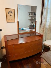 Cassettiera legno ciliegio