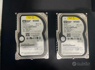 Coppia Hard Disk WD Raptor