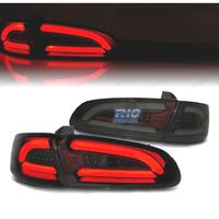 FANALI A LED BAR SEAT IBIZA 6L 02-08 ROSSO AFFUMIC