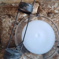 Sospensione in vetro di Murano