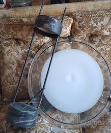 Sospensione in vetro di Murano