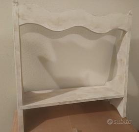 Mensola portaspezie  in legno vintage