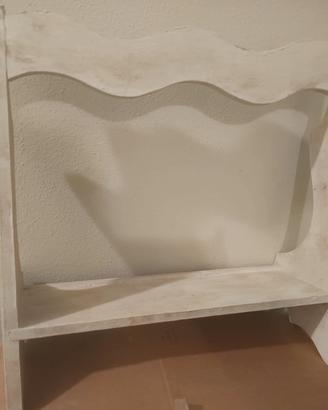 Mensola portaspezie  in legno vintage