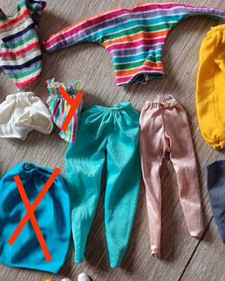 vestiti anni 80 Barbie 
