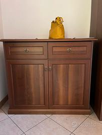 Credenza a due ante in legno