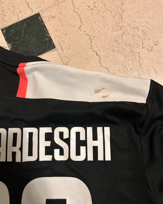 Maglia juve bernardeschi autografata da lui
