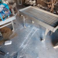 tavolo in alluminio idroponica