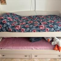 Letto cassettone (materassi inclusi)