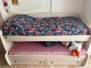 Letto cassettone (materassi inclusi)