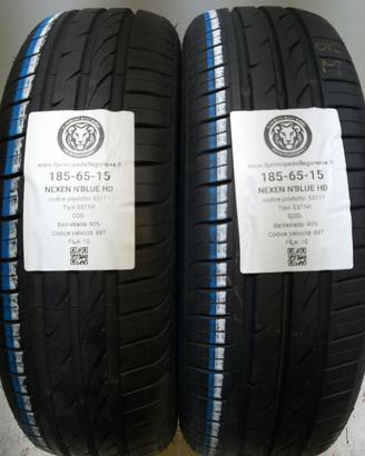 2 GOMME 185 65 15 NEXEN A55117