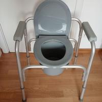 SEDIA COMODA 3 in 1 per WC e DOCCIA ditta WIMED