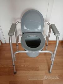 SEDIA COMODA 3 in 1 per WC e DOCCIA ditta WIMED