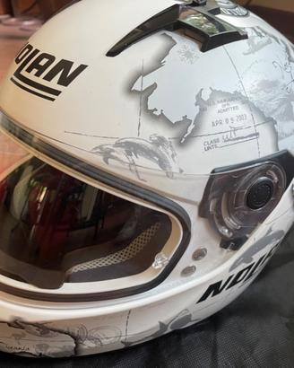 Casco NOLAN N64 Gemini white world tg.L