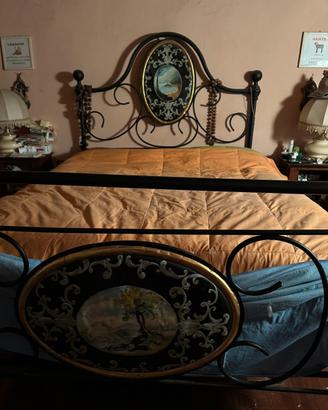 Letto in ferro battuto