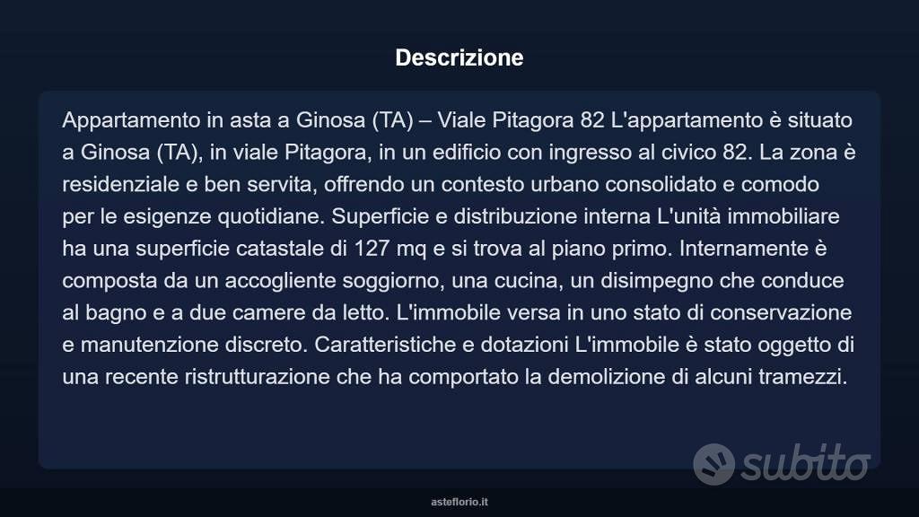 Appartamento – Ginosa, Marina di Ginosa - Vista 3