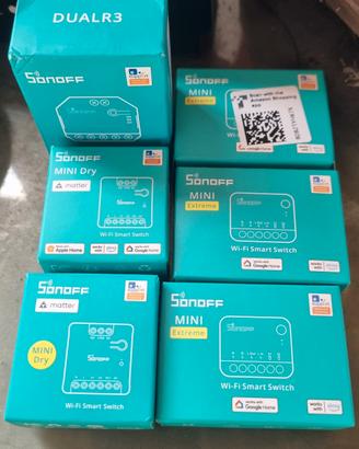 Sonoff mini r4, mini dry, dual r3