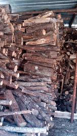 Legna tenuta al coperto e asciutta 