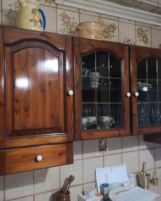 Cucina, ingresso e camera da letto