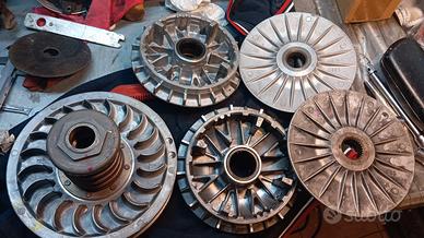 Variatori piattelli e secondarie Yamaha Tmax 500