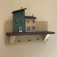 Porta chiavi decorativo casette