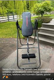 Panca reversibile marca CARNIELLI