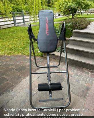 Panca reversibile marca CARNIELLI
