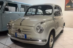 Fiat 600 Prima serie vetri scorrevoli - 1956