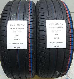 2 GOMME 205 45 17 BRIDGESTONE BR1984