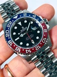 Rolex Gmt Pepsi Jubilee 126710BLRO 2022 like new 
