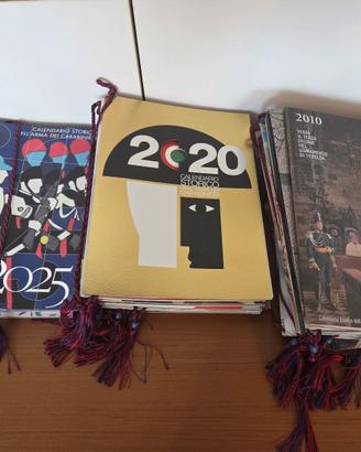 CALENDARIO CARABINIERI DAL 2000 AL 2025  25 PZ