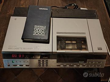 VIDEO CASSETTE RECORDER VR2000S GRUNDING