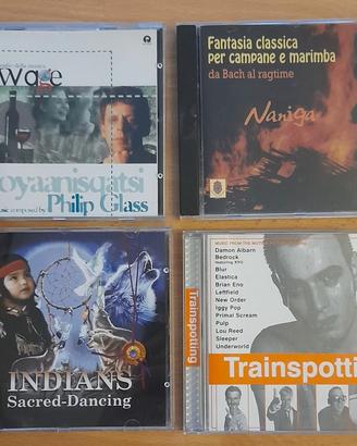 Quattro CD originali vari generi