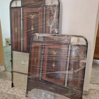 Letti singoli antichi interamente restaurati 