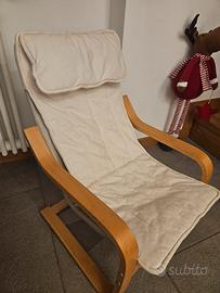 sedia poang ikea bambini