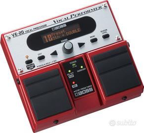 Effetto voce Boss VE-20 completo di alimentatore
