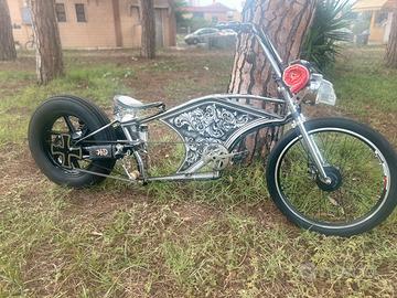Bicicletta  customizzata elettrica