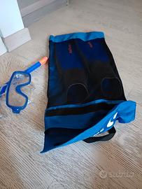 kit bambino pinne maschera boccaglio taglia 34-35