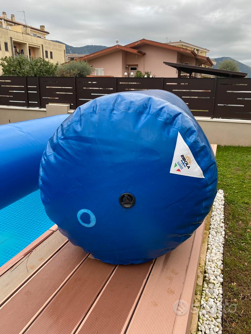 CUSCINO GONFIABILE ANTIRISTAGNO PER PISCINE L. 3MT