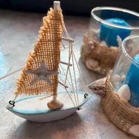 Candele e Barche piccole Stile Marino