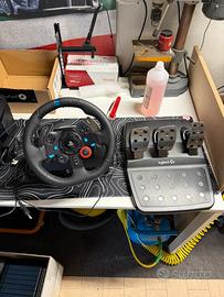 volante G29 PS4/5+PC E e pedaliera