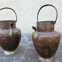 Brocche in rame per l'acqua