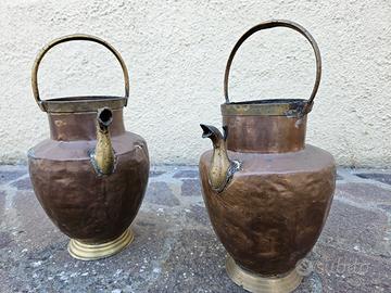 Brocche in rame per l'acqua