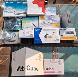 modem wi fi e altri componenti,si spedizione 