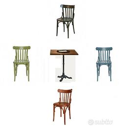 Set Bistrot Tavolo e Sedia Bar Ristorante Pub